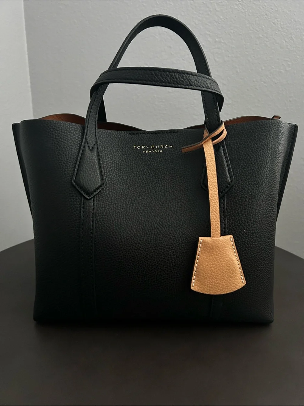 Tory Burch Perry Triple-Compartment Small Tote